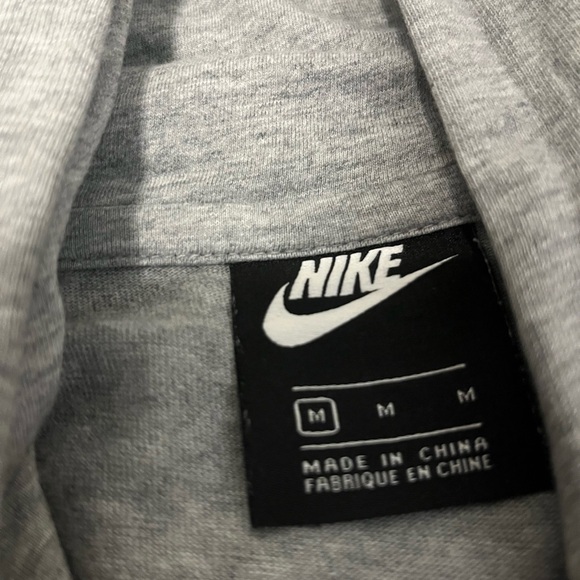 Nike Gray Pullover Hoodie - Picture 2 of 2